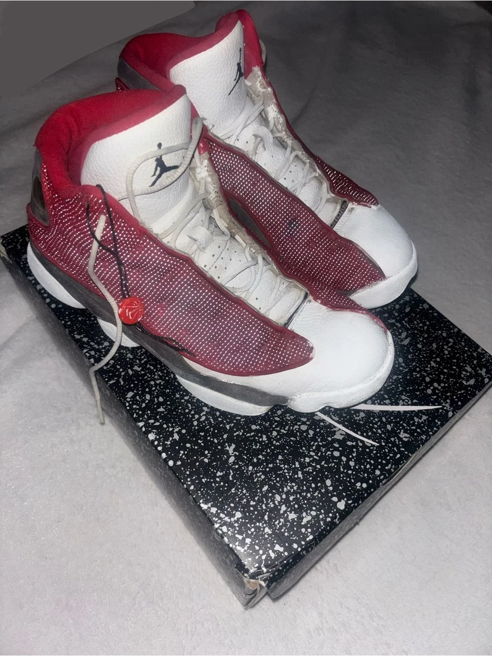 jordan 13 retro red flint